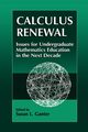 Calculus Renewal, Ganter Susan L.