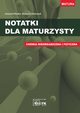 Notatki dla maturzysty Chemia nieorganiczna i fizyczna, Ponka Urszula, Zduczyk Grayna