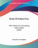 Book Of Indian Eras, Cunningham Alexander