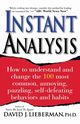 Instant Analysis, Lieberman David J.