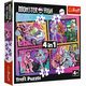Puzzle 4w1 Monster High, Elektryzujcy dzie Monster High, 