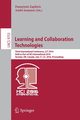 Learning and Collaboration Technologies, 