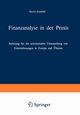 Finanzanalyse in der Praxis, Zumbhl Martin