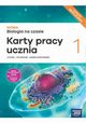 Nowa Biologia na czasie 1 Karty pracy ucznia Zakres podstawowy Edycja 2024, Januszewska-Hasiec Barbara, Holeczek Jolanta, Kobyecka Joanna, Pawowski Jacek, Stencel Renata