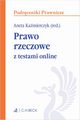 Prawo rzeczowe z testami online, Badura Ewelina, Gwid Karolina, Loranc-Borkowska Jolanta, Maecka Magdalena