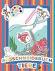 Mein tierisches Auschneidebuch und Bastelbuch fr Kinder - Ausschneiden, Malen und Kleben - Schneiden lernen fr Kinder - Auschneide-Buch und Malbuch in Einem, Vorschul Zauber