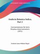 Analecta Botanica Indica, Part 2, Miquel Friedrich Anton Wilhelm