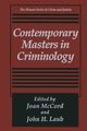 Contemporary Masters in Criminology, 