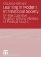 Learning in Modern International Society, Hofmann Claudia