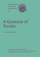 A Grammar of Yoruba, Bamgbose Ayo