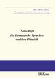 Zeitschrift fr Romanische Sprachen und ihre Didaktik. Heft 5.2, 
