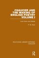 Chaucer and the Making of English Poetry, Volume 1, Kean P. M.