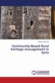 Community-Based Rural heritage management in Syria, Bachich Mariam