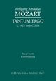 Tantum ergo, K.142 / Anh.C 3.04, Mozart Wolfgang Amadeus