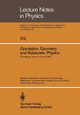 Gravitation, Geometry and Relativistic Physics, 