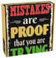 Puzzle Mistakes Proof of Trying 1000, 