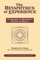 Metaphysics of Experience, Kraus Elizabeth