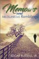 Memoirs and Miscellaneous Ramblings, Russell Jr Edgar
