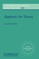 Algebraic Set Theory, Moerdijk Izak