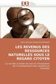 Les revenus des ressources naturelles sous le regard citoyen, GONZALEZ ESPINOSA-A