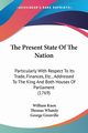 The Present State Of The Nation, Knox William