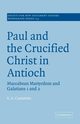 Paul and the Crucified Christ in Antioch, Cummins S. A.