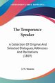 The Temperance Speaker, 