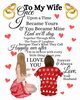 To My Wife Once Upon A Time I Became Yours & You Became Mine And We'll Stay Together Through Both The Tears & Laughter, Heart Scarlette