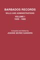 Barbados Records. Wills and Administrations, Sanders Joanne McRee
