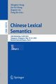 Chinese Lexical Semantics, 