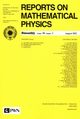 Reports on Mathematical Physics 90/1, 