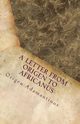 A Letter from Origen to Africanus, Adamantinus Origen
