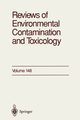 Reviews of Environmental Contamination and Toxicology, Ware George W.