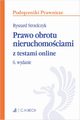 Prawo obrotu nieruchomociami z testami online, Strzelczyk Ryszard