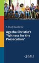 A Study Guide for Agatha Christie's 