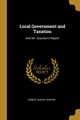 Local Government and Taxation, Baxter Robert Dudley