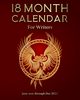 18 Month Calendar for Writers, Coleman Kimberly