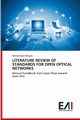 LITERATURE REVIEW OF STANDARDS FOR OPEN OPTICAL NETWORKS, Arabi-Belaghi Behzad