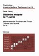 Elliptische Integrale fr TI-58/59, Kahlig Peter