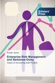 Enterprise Risk Management and Sarbanes-Oxley, Spicer Ronald