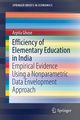 Efficiency of Elementary Education in India, Ghose Arpita