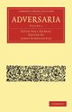 Adversaria - Volume 1, Dobree Peter Paul