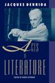 Acts of Literature, Derrida Jacques