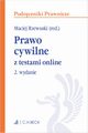 Prawo cywilne z testami online, Barczewski Jacek, Jerka Katarzyna, Rzewuska Magdalena, Rzewuska Natalia