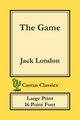 The Game (Cactus Classics Large Print), London Jack