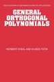 General Orthogonal Polynomials, Stahl Herbert