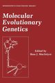 Molecular Evolutionary Genetics, 