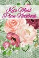 Keto Meal Plan Notebook, Green Leafy