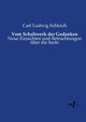 Vom Schaltwerk der Gedanken, Schleich Carl Ludwig