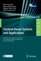 Context-Aware Systems and Applications, 